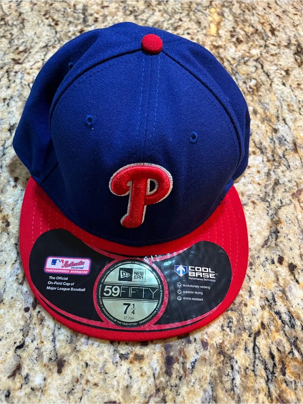 New Era 59FIFTY Philadelphia Phillies Navy & Red Fitted Hat